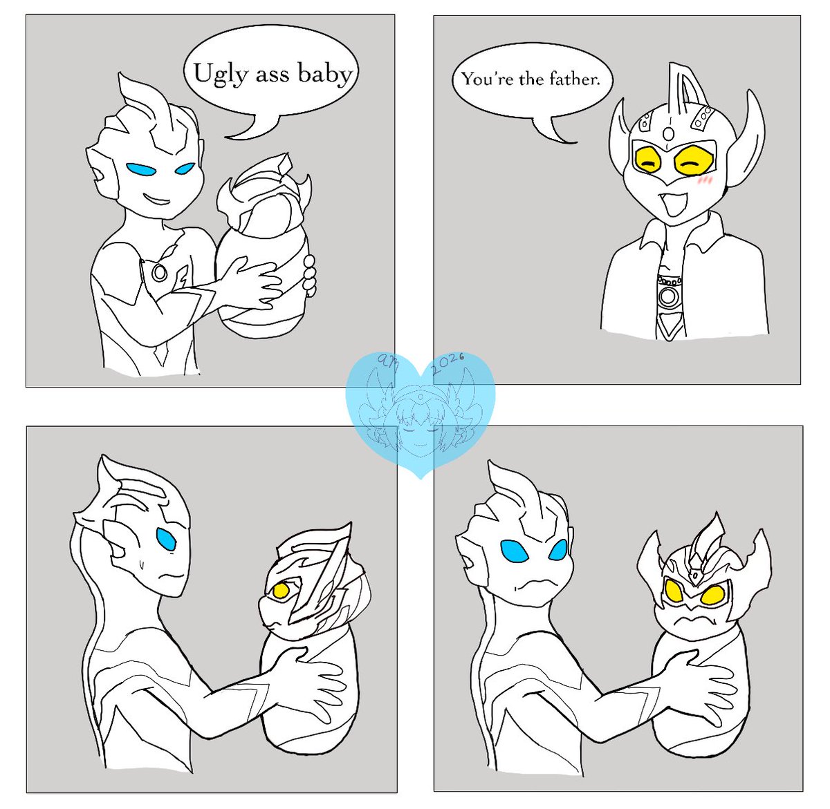 5414Fallen's tweet image. #ウルトラマンタイガ
#ウルトラマントレギア
#ウルトラマンタロウ