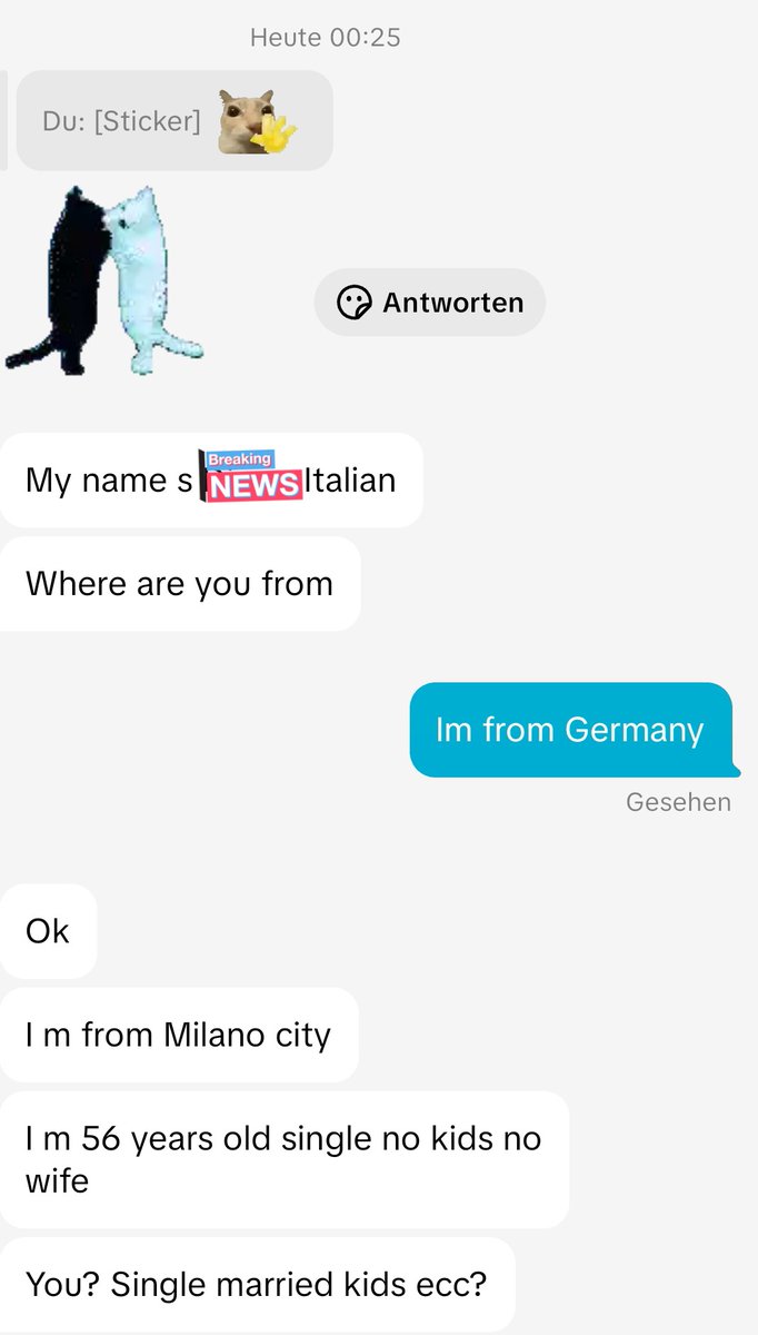 eclipse_nora's tweet photo. Wenn der 56-jährige Italiener um 00:25 Uhr zuschlägt 😂 #DatingNightmares #SugarDaddyIncoming https://t.co/PQ8dSsA05B