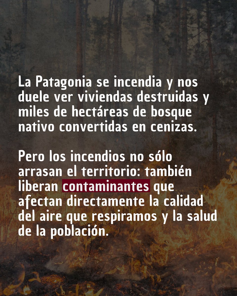 aserquis's tweet photo. Los incendios forestales no solo destruyen bosques y viviendas, sino que también deterioran la calidad del aire y afectan la salud de la población. 

Para abordar esta problemática se requiere de información confiable, investigación científica y políticas públicas basadas en evidencia.