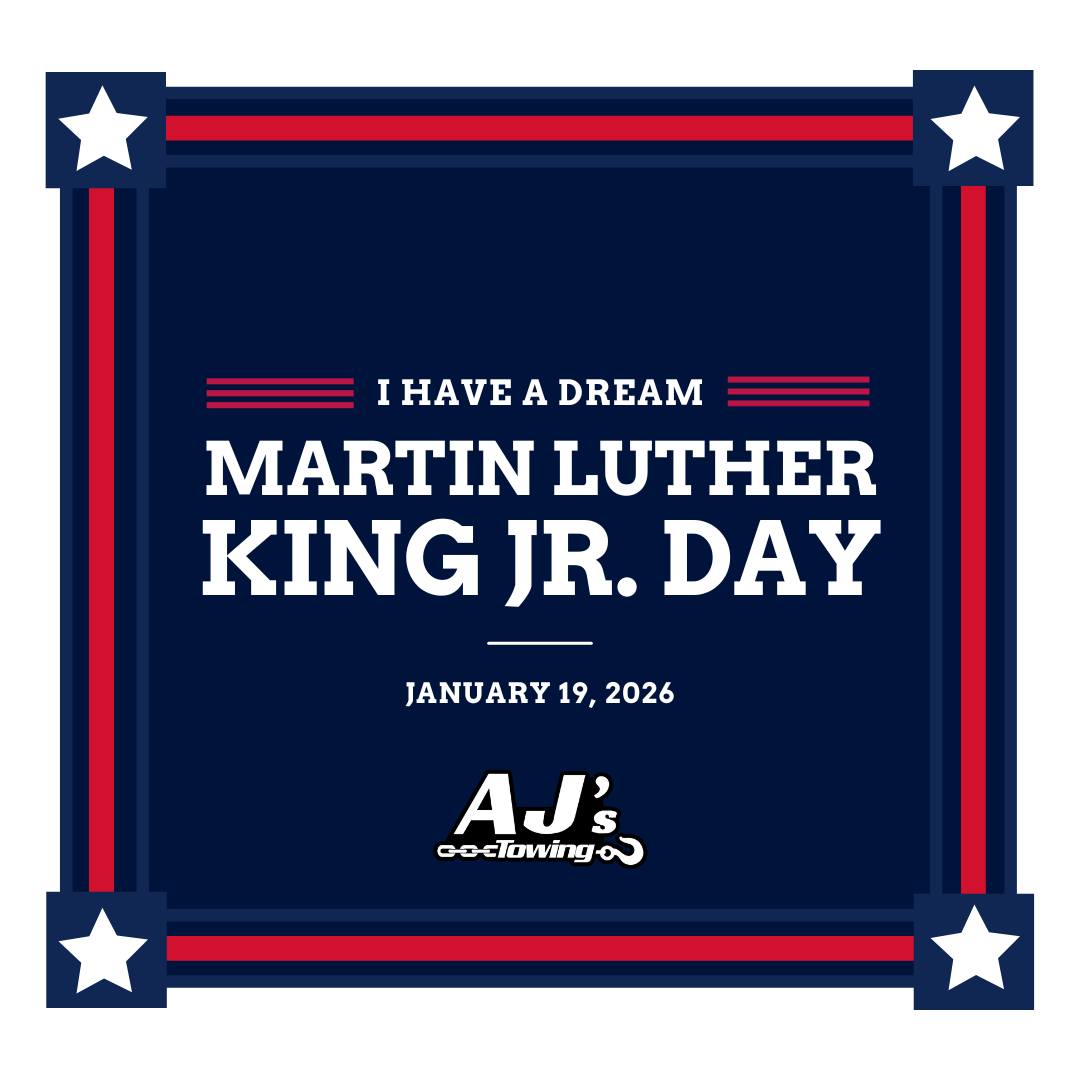 ajs_towing's tweet image. Wishing everyone a great Martin Luther King Jr. Day!
#happymlkday #slowdownmoveover #car #trucks #towingservices #towingtruck #towingcompany #towtruckthings #service #towingandrecovery #offroad #towman #towtruckdriver