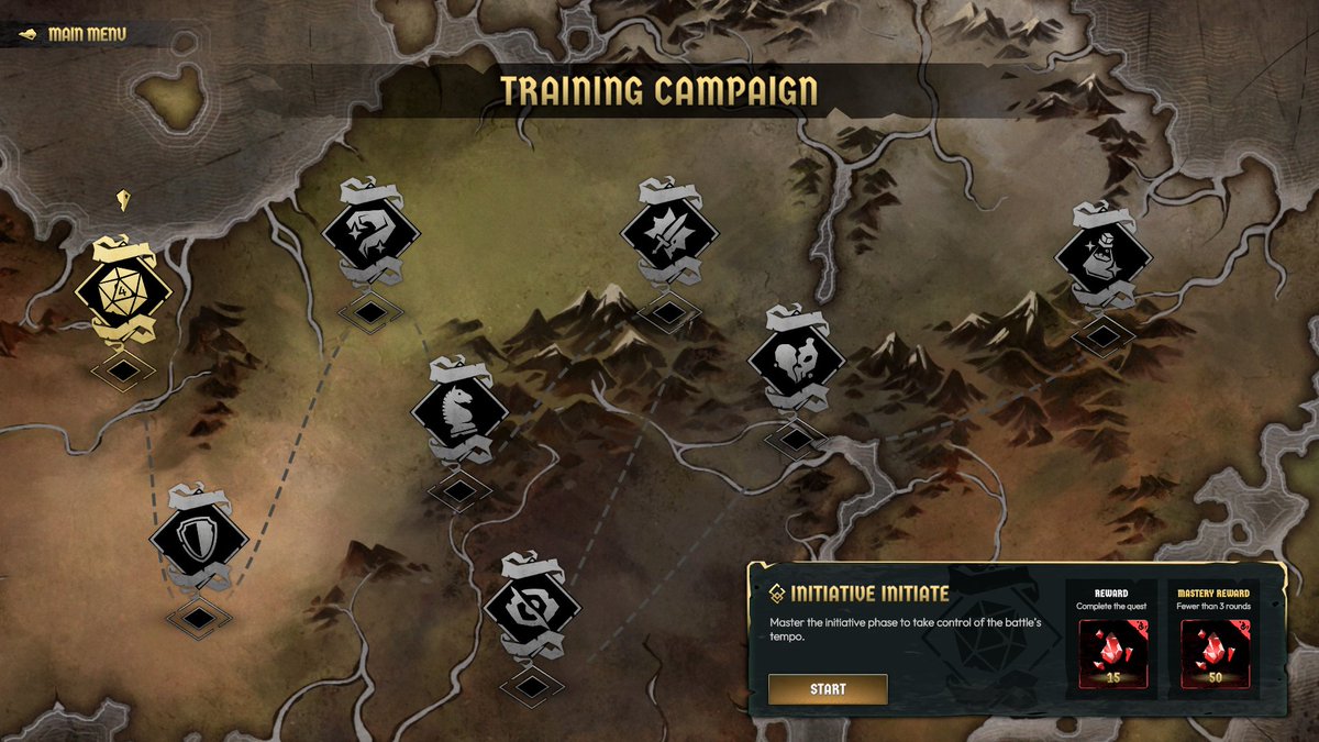 ChampionsVerse's tweet photo. The Training Campaign is where every Champion begins...

Learn the mechanics, refine your strategy, and master the rules of Grimoria ⚔️ https://t.co/YBAjLpWfy1