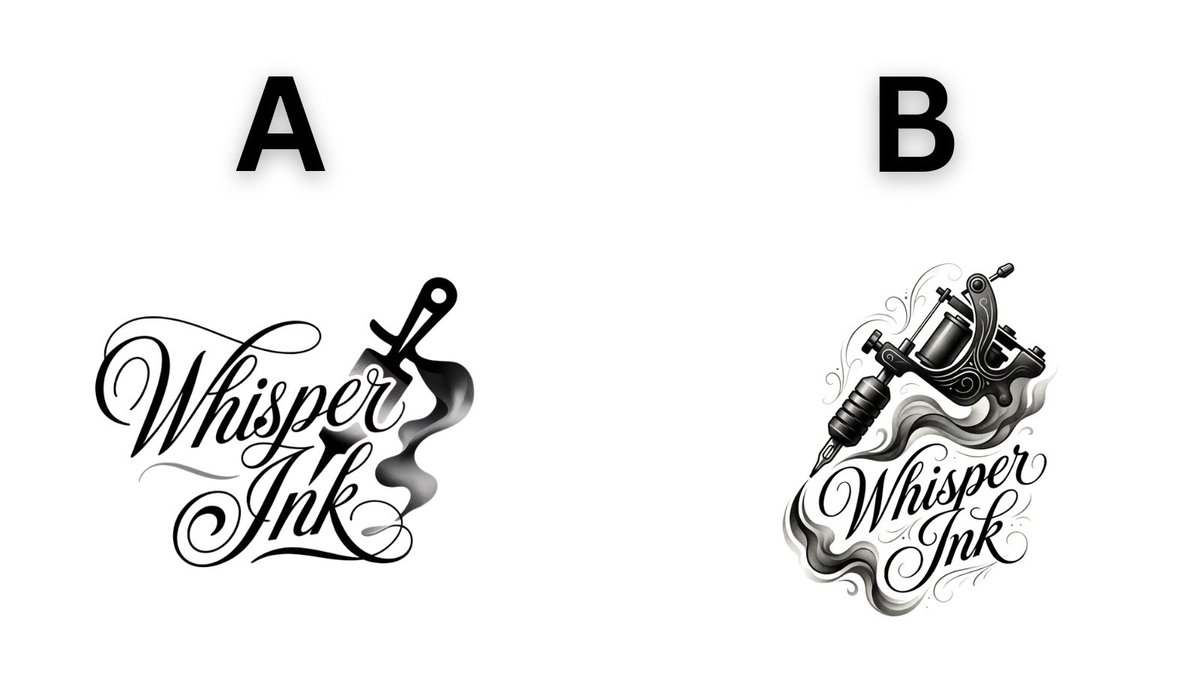 A or B?  #logo #LogoDesign #LogoAnimation  #framer #contra #ideogram #lovart