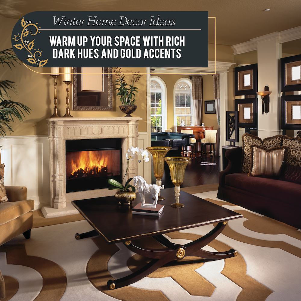 ken_arledge's tweet photo. If you enjoy maximalist style, use this as inspiration for your winter home decor. Rich dark hues and gold accents are exactly what your home needs to warm up in the cooler weather. https://t.co/mY2IFpaGXv