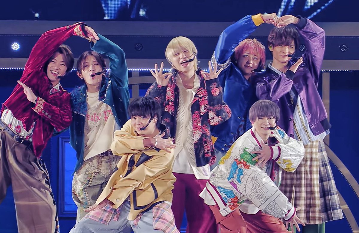 ハニネ申😭😭⭐️⭐️💕💕
JUMPちぁのだいすき要素がたくさん詰まっている😭😭😭
 #みんなで咲かそうドーム級ハニカミ