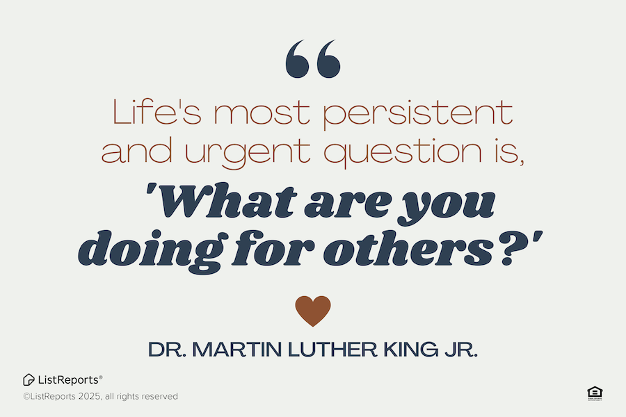 geocastillo916's tweet photo. That question challenges me every year.

For me, service means helping people navigate big decisions with clarity and care—especially when it comes to creating a place they can call home.

What’s one small way you’ll serve today?

#MLKDay #DoForOthers #TheHelpfulLO https://t.co/4jJ2DJtWcT