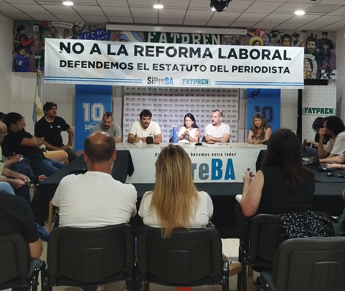 SiPreBA - Sindicato de Prensa de Buenos Aires tweet media