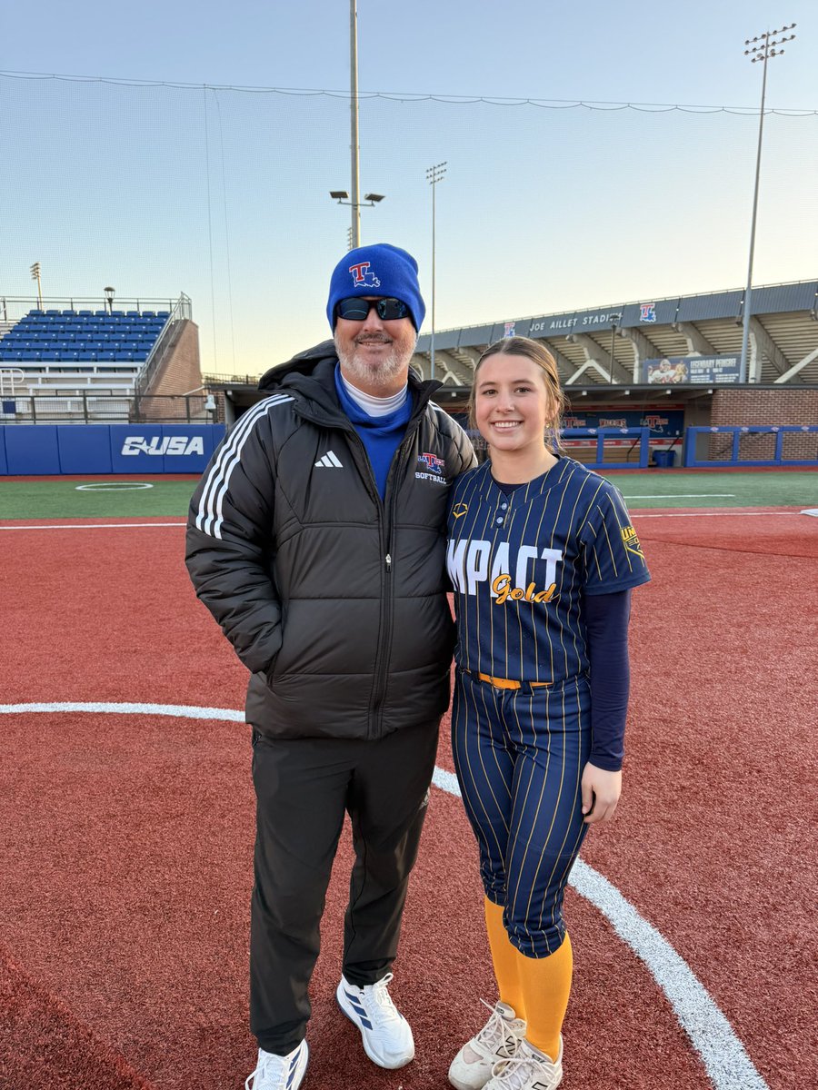 KylieRains24's tweet photo. Had at great time at the @LATechSB camp! Got to meet new friends and got to learn new things! 

@LATechSB 
@IGNational2029 
@ImpactGoldOrg 
@jazzvesely https://t.co/eDKqT3CK82