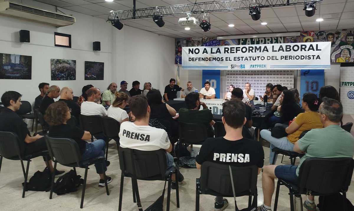 SiPreBA - Sindicato de Prensa de Buenos Aires tweet media