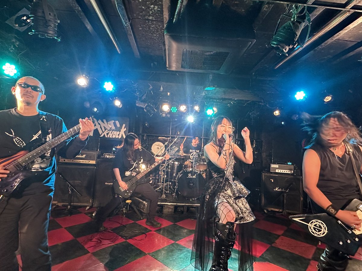 MuvTbDl51nxzoHi's tweet photo. #MetalHelix
#サポートDrマーの4枚
#YuRisBirthdayLive2026
#AntiknockTokyoJapan
(2026.1.18) 良いDrミングでした。フルパワーでサポートしてくれてサンクス! https://t.co/zsisohupwZ
