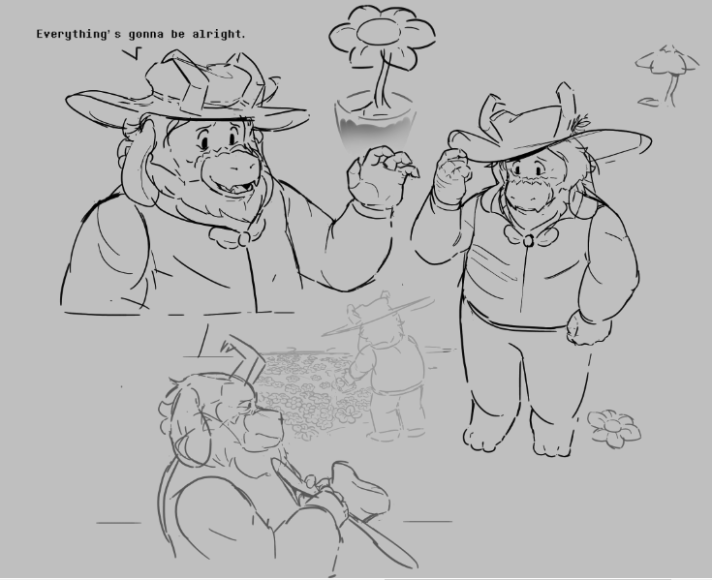 BLU'S UNDERSWAP tweet media