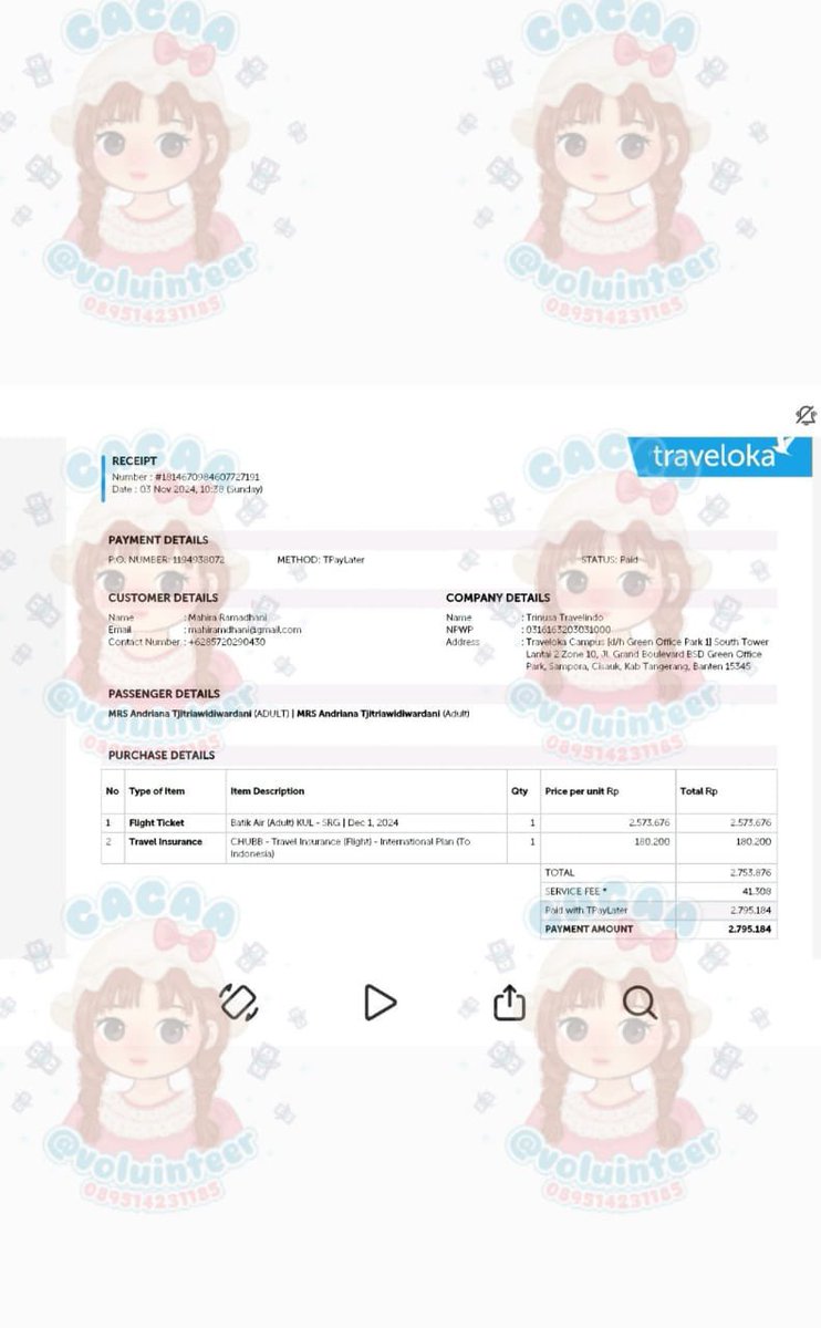 kedaicacaa's tweet image. ꒰  ₊  👒  ᮫ 𓏳݂ ݊  testimoni gestun 💰✅

╭── ⊹ ꒰ traveloka — 2.5 JUTA
╭── ⊹ ꒰ traveloka — 1.3 JUTA
╭── ⊹ ꒰ yup paylater — 2.5 JUTA
╭── ⊹ ꒰ yup paylater — 2 JUTA

𓏲 ࣪˖ 💌 ˖ WA : bit.ly/chatpwtty
𓏲 ࣪˖ 💌 ˖ TESTI : bit.ly/testibycaa