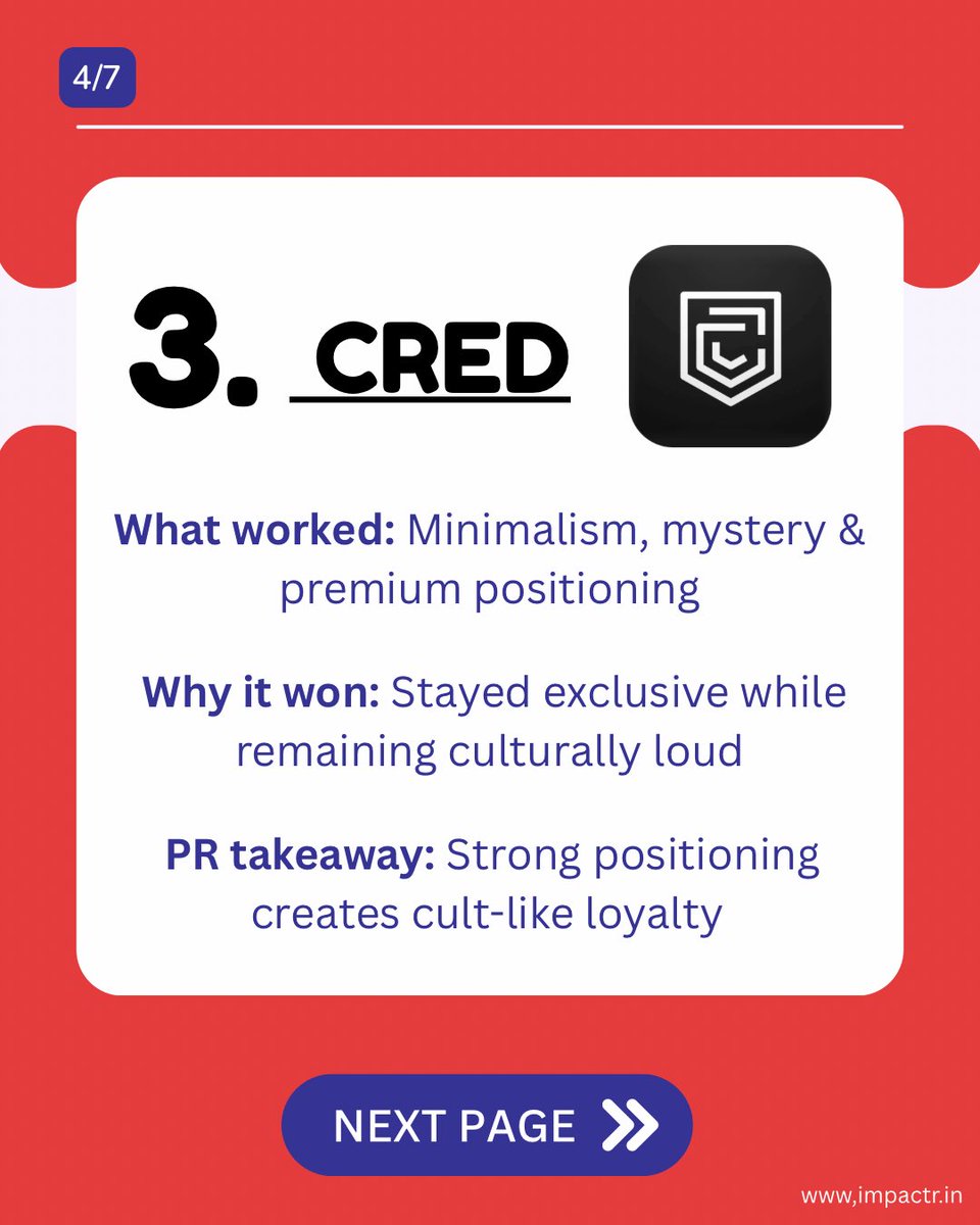 From moment marketing to purpose-driven storytelling, these brands didn’t just advertise in 2025 — they built relevance, trust, and recall.

At Impact PR, we believe great marketing isn’t about noise, it’s about connection.
#brands #topbrands