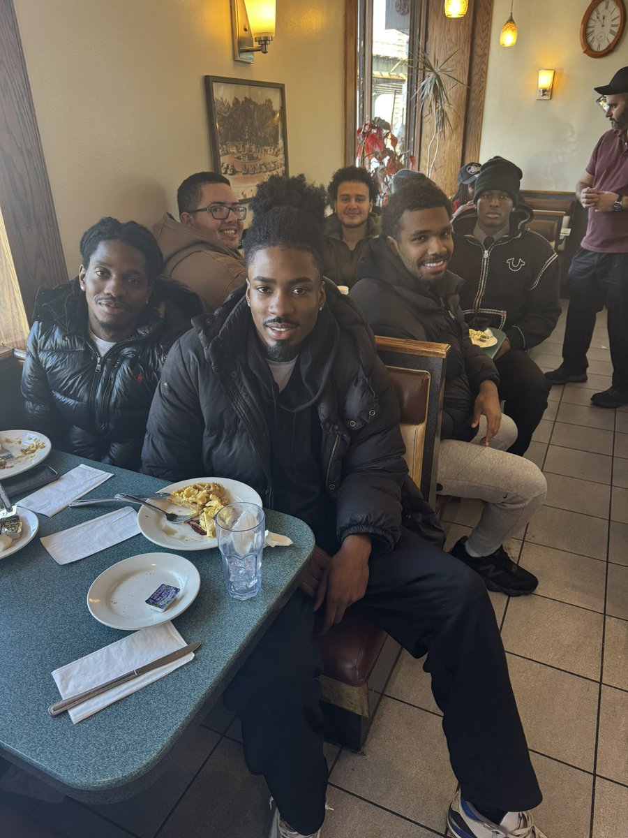 LCSchulman's tweet image. Our 3.0 GPA or higher breakfast celebration. Sometimes we loose track about why we are truly here. #collegedegree