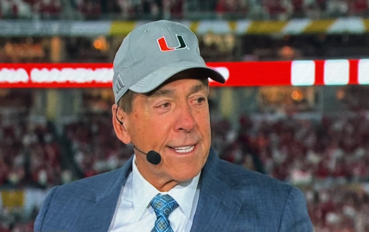NICK SABAN PICKS THE CANES!!!!