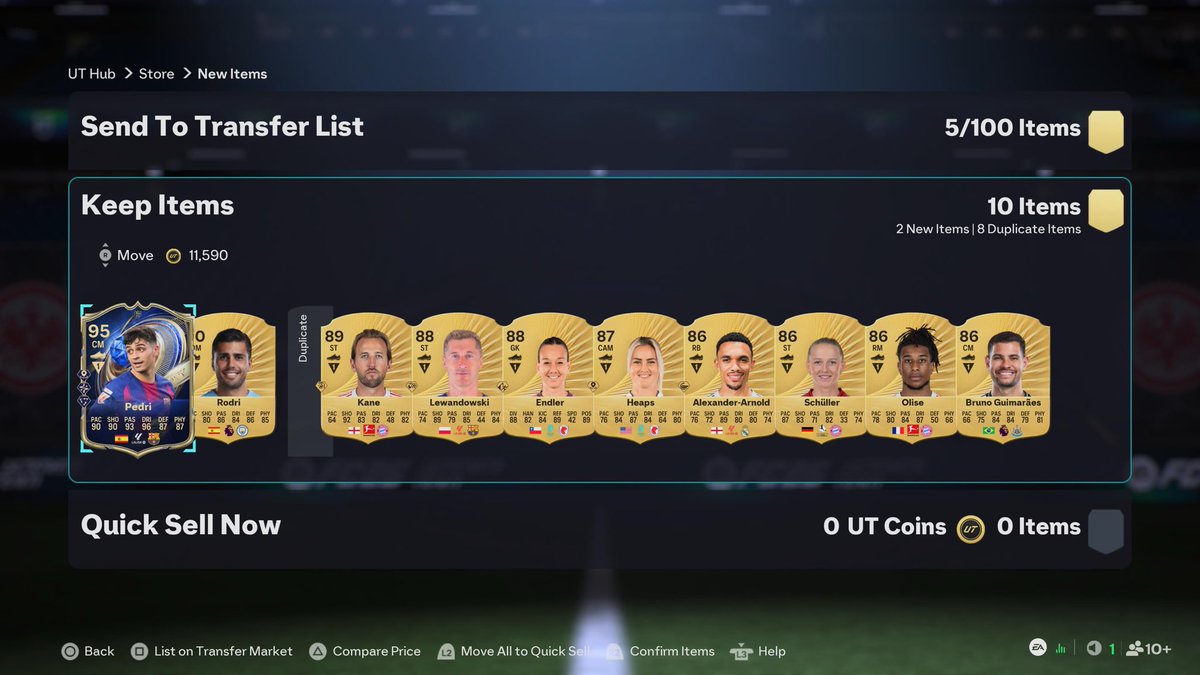 dibi970's tweet image. 15-0 TOTY WL [30-0] 🤪🫀
PEDRIII TOTYY 🇪🇸🪄
Wl on Monday is a no go 🙅