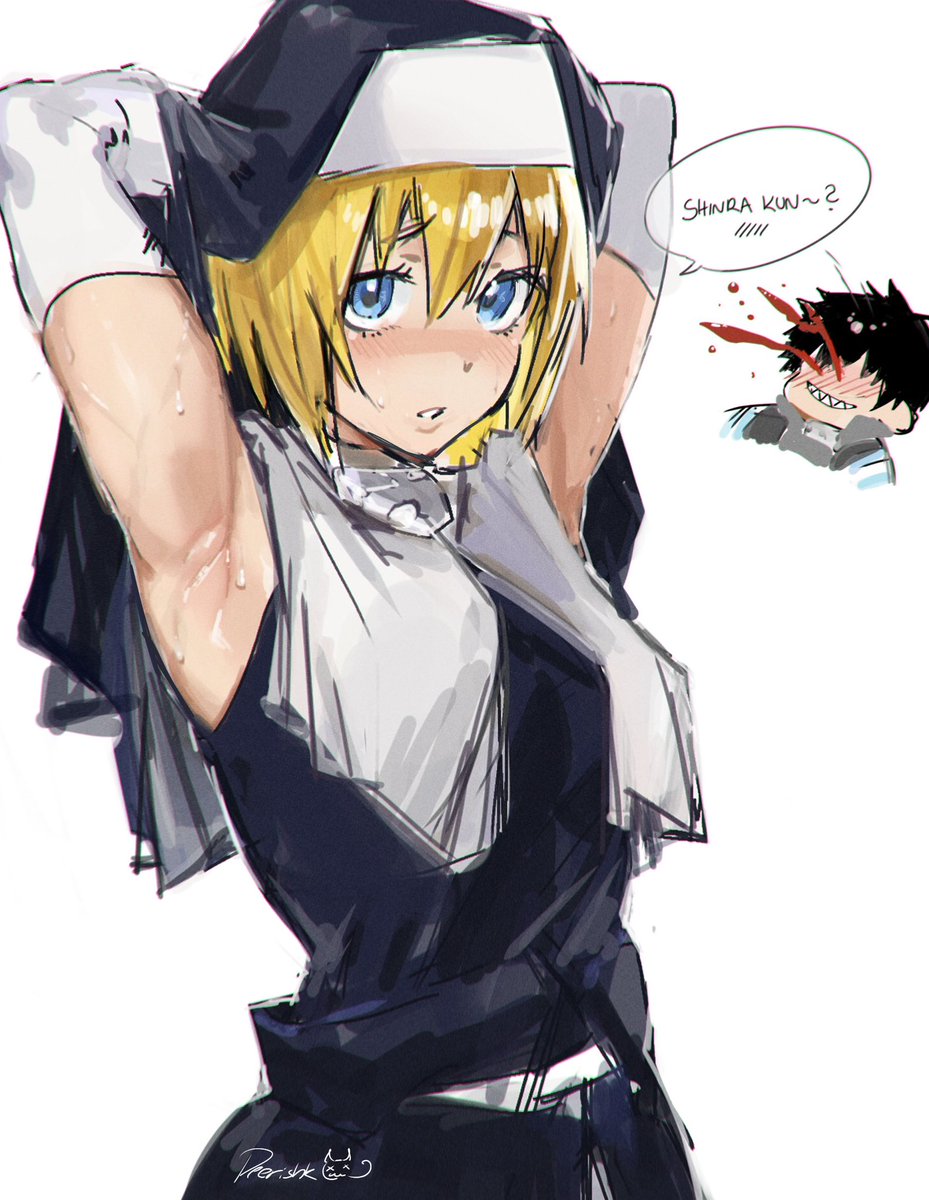 🤭 #炎炎ノ消防隊 #fireforce