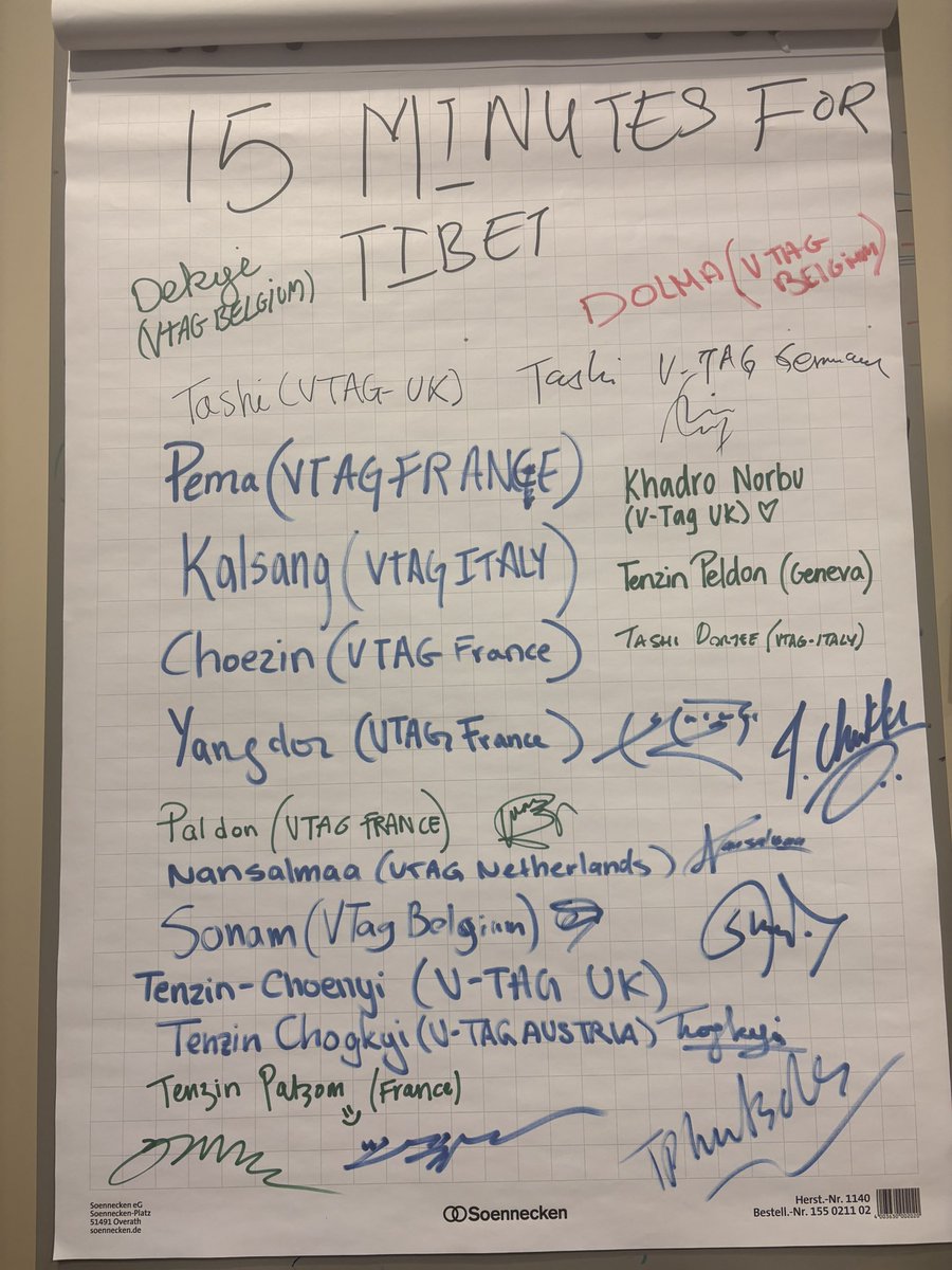 MAKE A DIFFERENCE: Let’s pledge to devote at least 15 minutes a day for TIBET. <a href="/vtag_tibet/">V-TAG དྭང་བླངས་བོད་དོན་ཞུ་གཏུག</a> <a href="/SFTHQ/">Students for a Free Tibet</a> <a href="/freetibetorg/">Free Tibet</a> <a href="/CTA_TibetdotNet/">Tibet.Net</a>