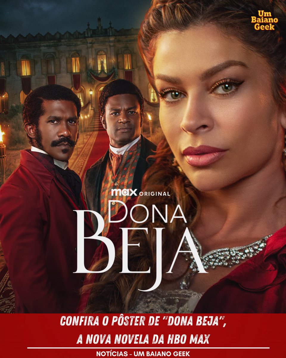 HorrorFilmsNews's tweet photo. Confira o pôster da nova novela da HBO Max, "Dona Beja".
O trailer oficial será lançado nesta terça-feira (20/01). A estreia no streaming acontece dia 2 de fevereiro.
@StreamMaxBR #DonaBeja #HBOMaxBR #UmBaianoGeek #Novelas #Geek https://t.co/ODpESbEuH5