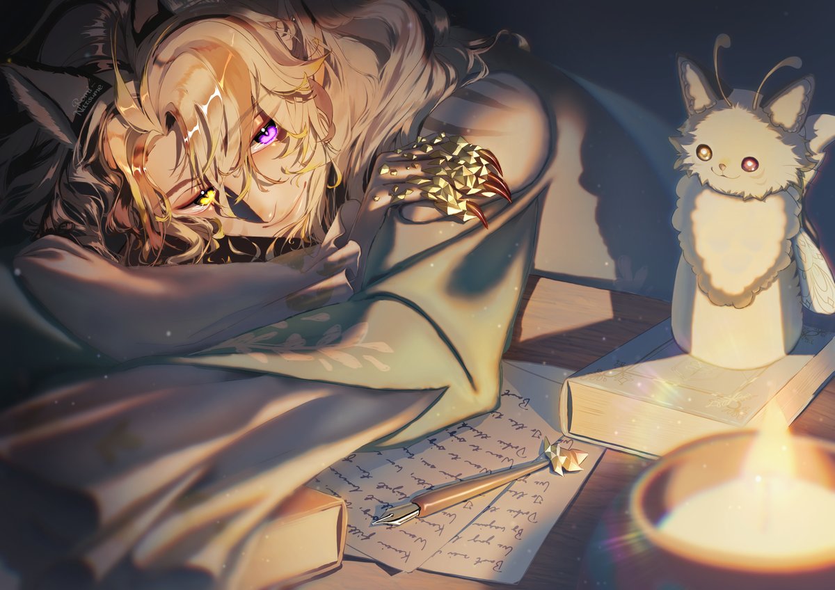 Romi Natsume🦊🥃Illustrator tweet media