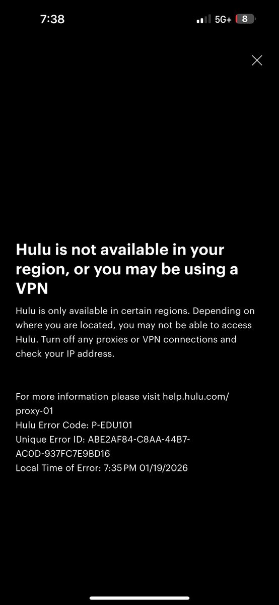 bbkarla4's tweet photo. @hulu_support  ummm help I was just watching a show. Now this show up and I been home allll dayyy!  What’s going on Hulu. https://t.co/ShM9s1WWx1