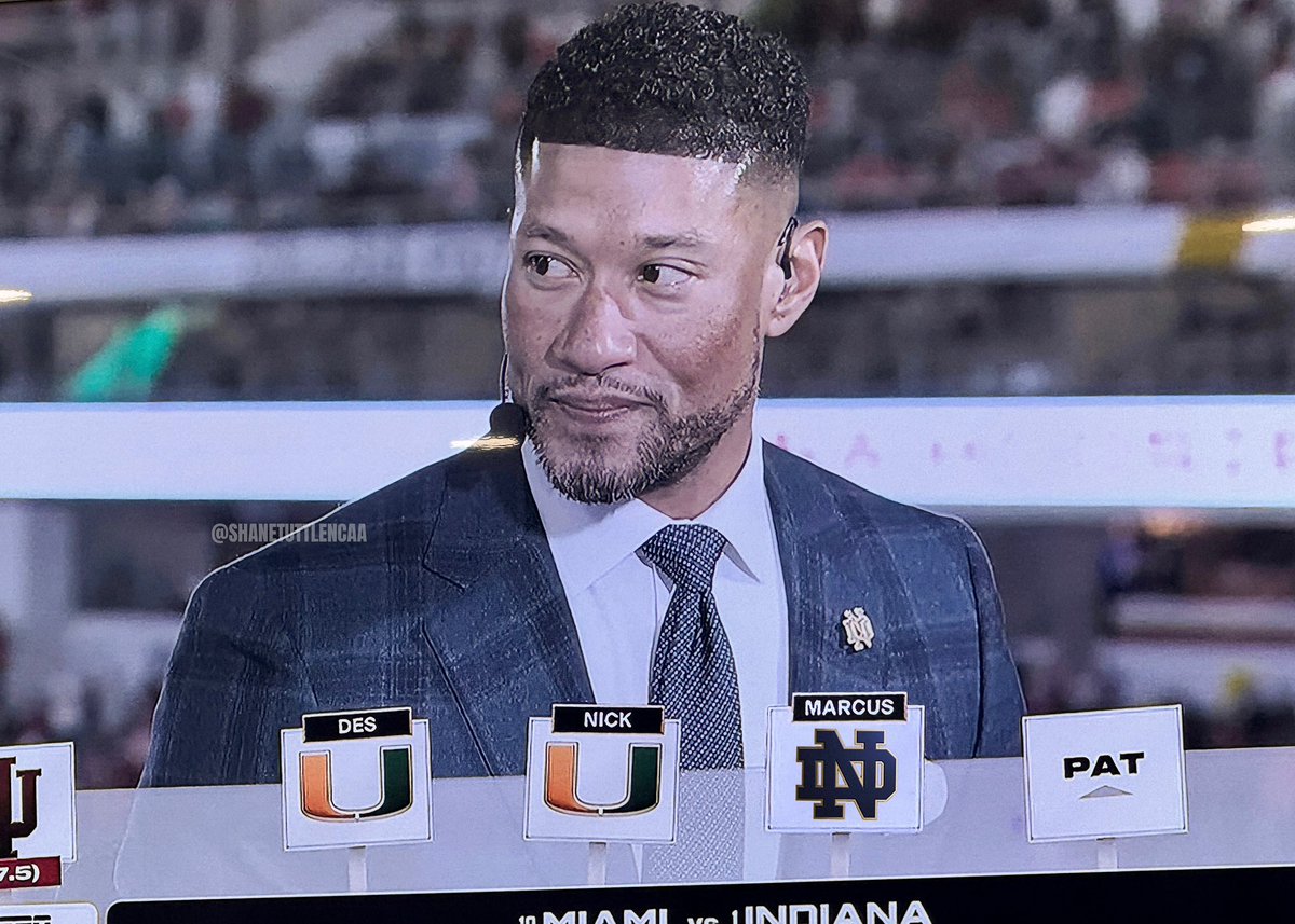 ShaneTuttleNCAA's tweet image. Strange: Marcus Freeman chooses Notre Dame to win the National Championship tonight 🤔

Notre Dame did not make the playoffs this year.