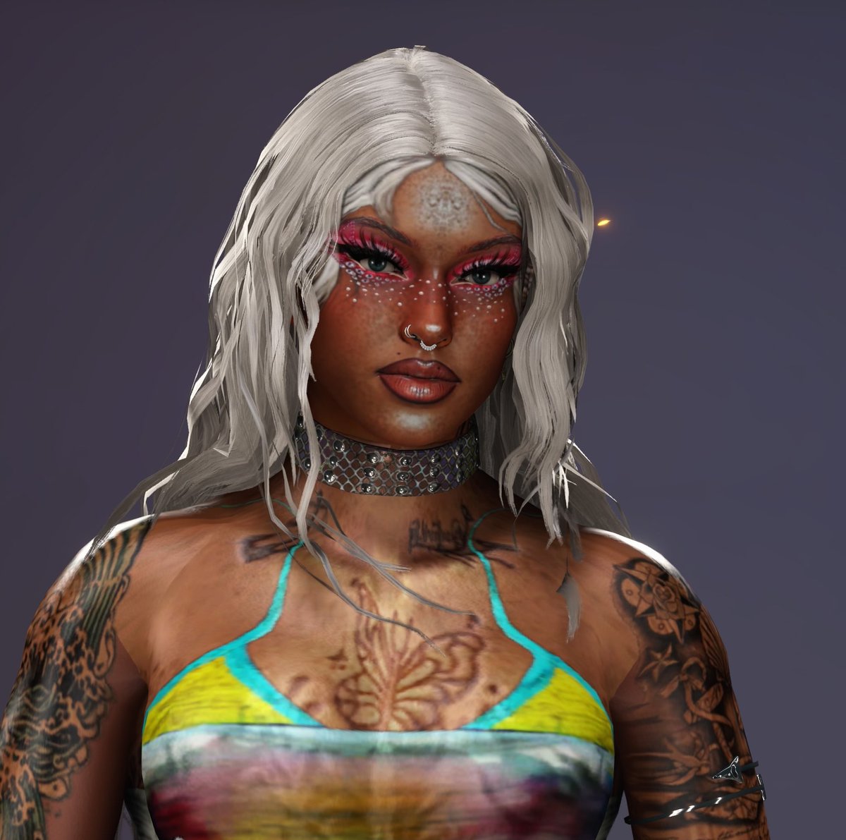 AMSierra's tweet image. 🤍🌺 #wwe2k25