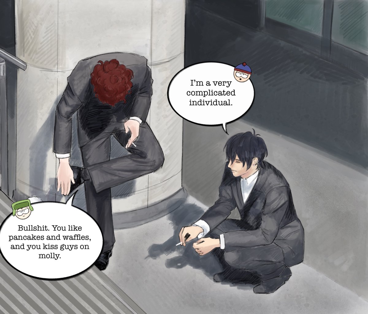 myshkin526's tweet image. low life #spstyle