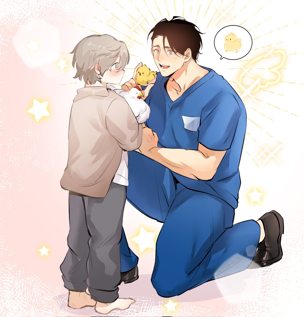 daluanchaos's tweet image. If little little A could meet K, would they be happy forever...🥺
#MrAsFarm @NACHIOBOY