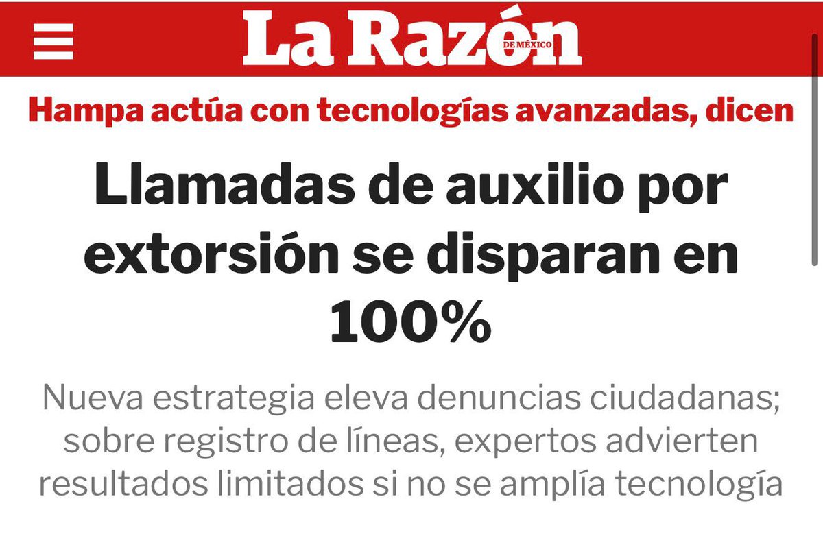 Ante un Estado omiso, el crimen opera con total impunidad. Las llamadas de auxilio por extorsión se disparan, las denuncias crecen, pero la respuesta del gobierno es nula.

MORENA presume “estrategias” mientras las familias viven aterradas, los negocios son asfixiados y los