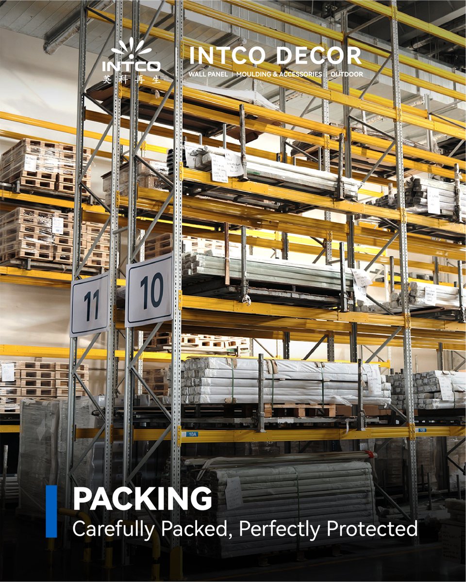 IntcoH72474's tweet photo. Packing is more than a final step—it’s part of our quality promise💪
#intcodecor #manufacturing #qualitycontrol #warehouse https://t.co/gYy0661EAa