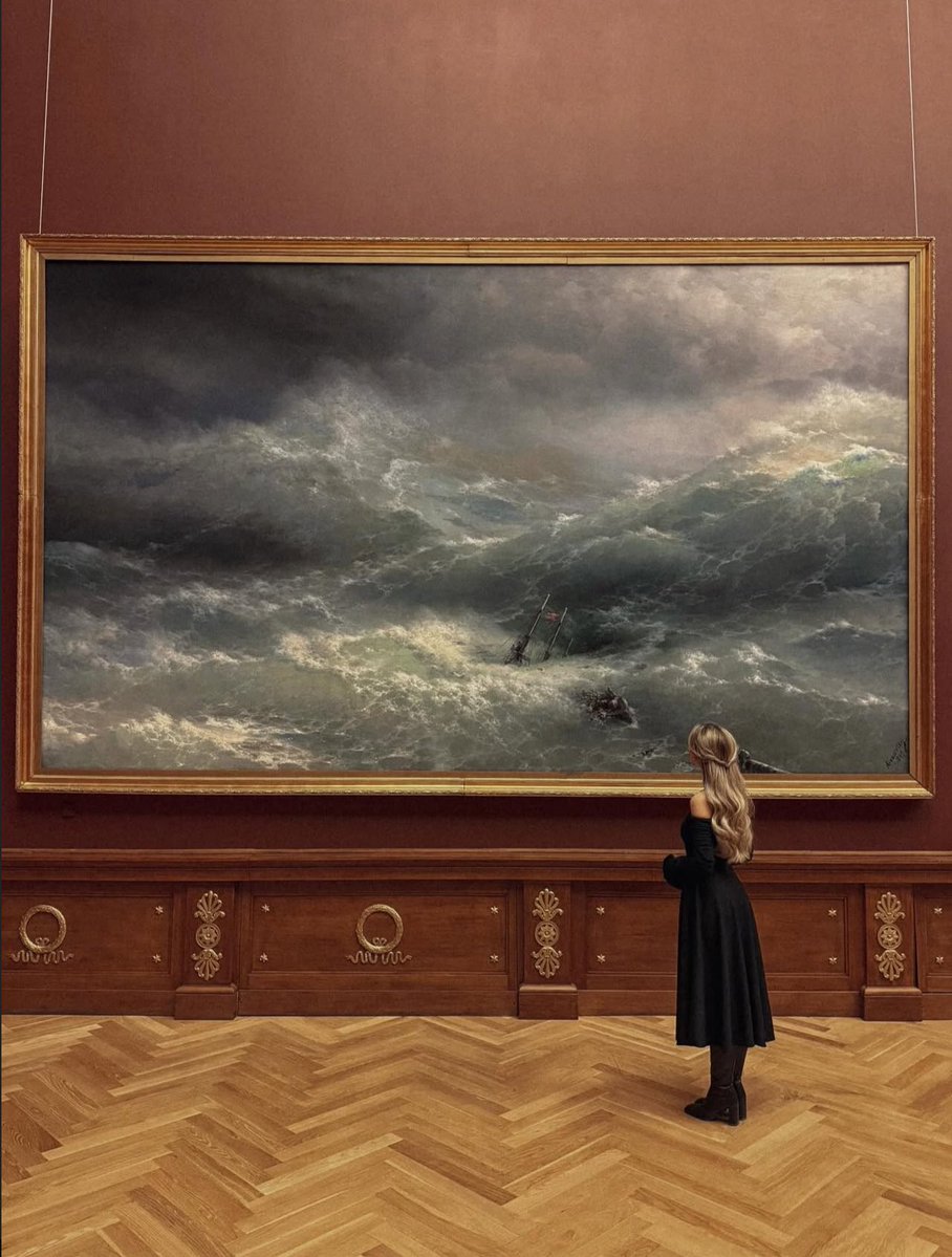 EvaLovesDesign's tweet image. «The Wave», Ivan Aivazovsky, 1889
