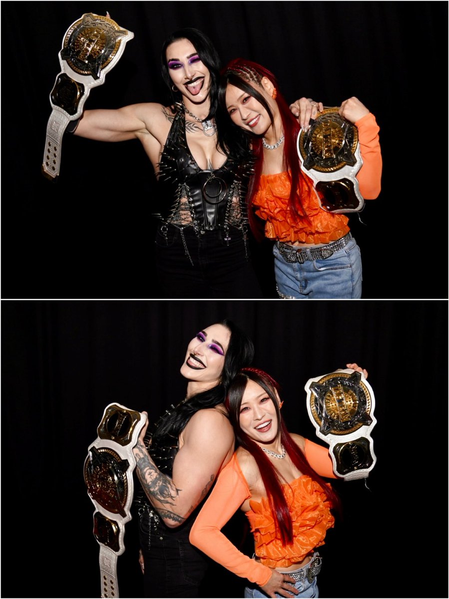 Iyo_SkyWWE's tweet image. Monday night #RHIYO in Belfast!!
RHIYO is always on top.
🖤🧡🖤🧡

#WWERaw