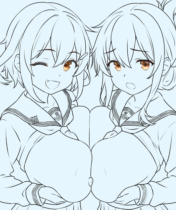 若干大きめの雷電 