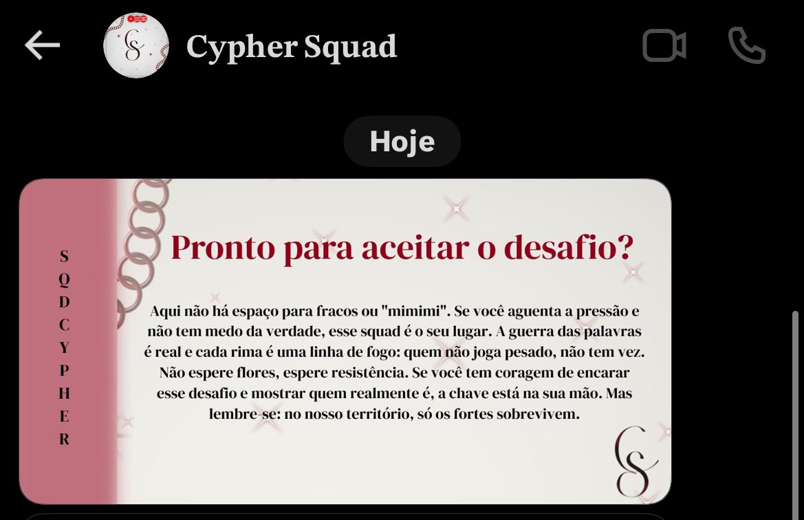 KTTYDALIA's tweet image. Estou pronta pra briga @SQDCYPHER 💪🏻