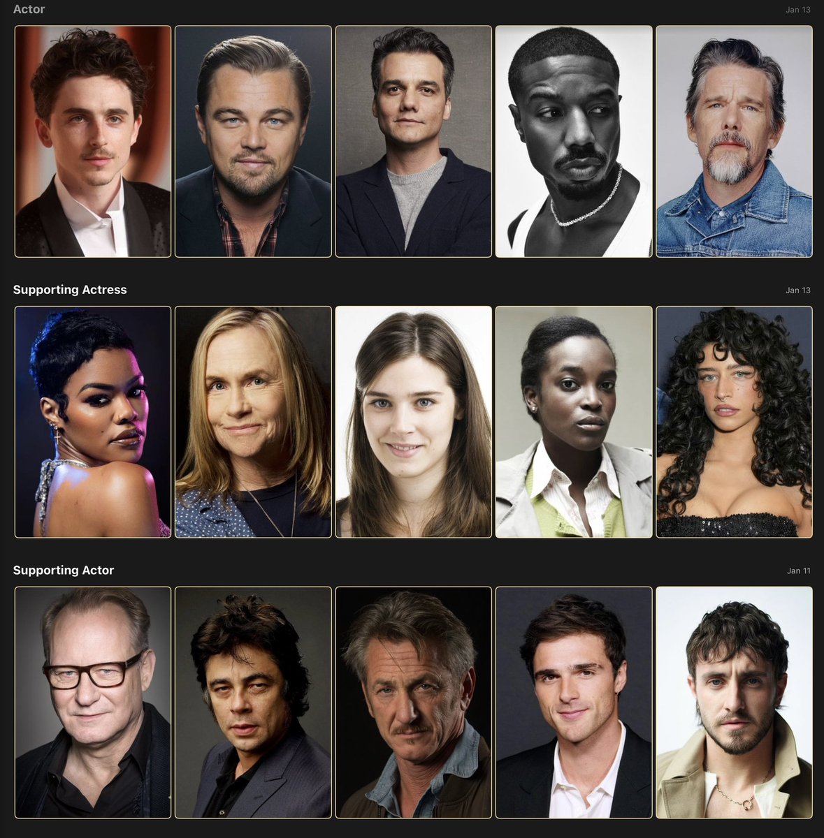 ZeddyFilms's tweet image. [THREAD] 

Final #Oscars2026 Nominations Predictions: 

#Oscars #FilmTwitter 

*puts down phone*