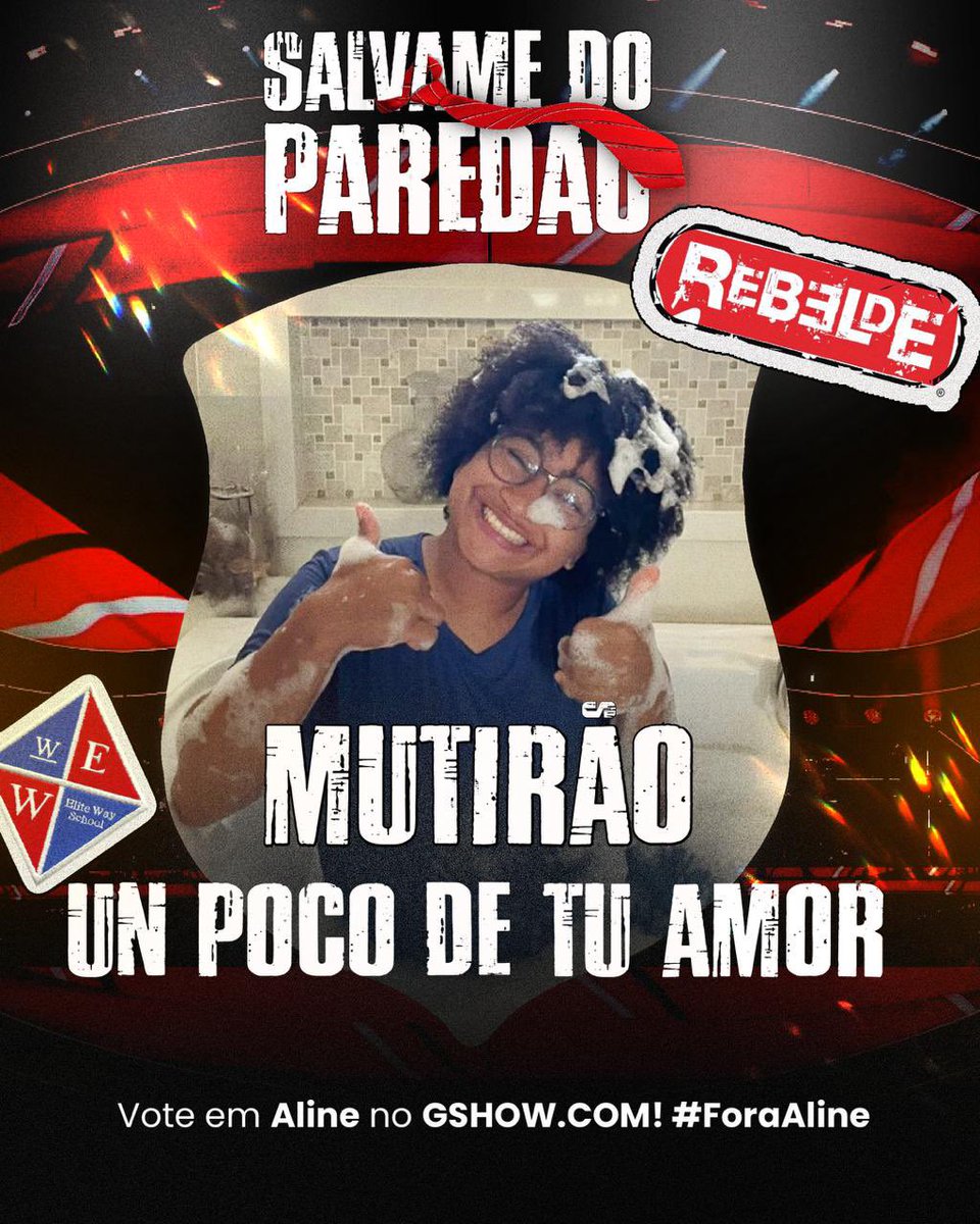 ❌ MUTIRÃO UN POCO DE TU AMOR INICIADO ❌

⚠️ A cada 10 VOTOS na ALINE, deixe um emoji aqui.

🎯 META: 500 RESPOSTAS

❌ O voto é para ELIMINAR, VOTEM NA ALINE!

⏰ Encerra às 23H.

LINK: gshow.globo.com/realities/bbb/

#ForaAline #BBB26