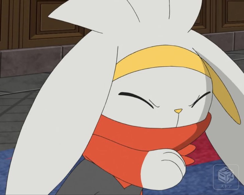 Raboot is doesn't wanna get poisoned by Garbodor