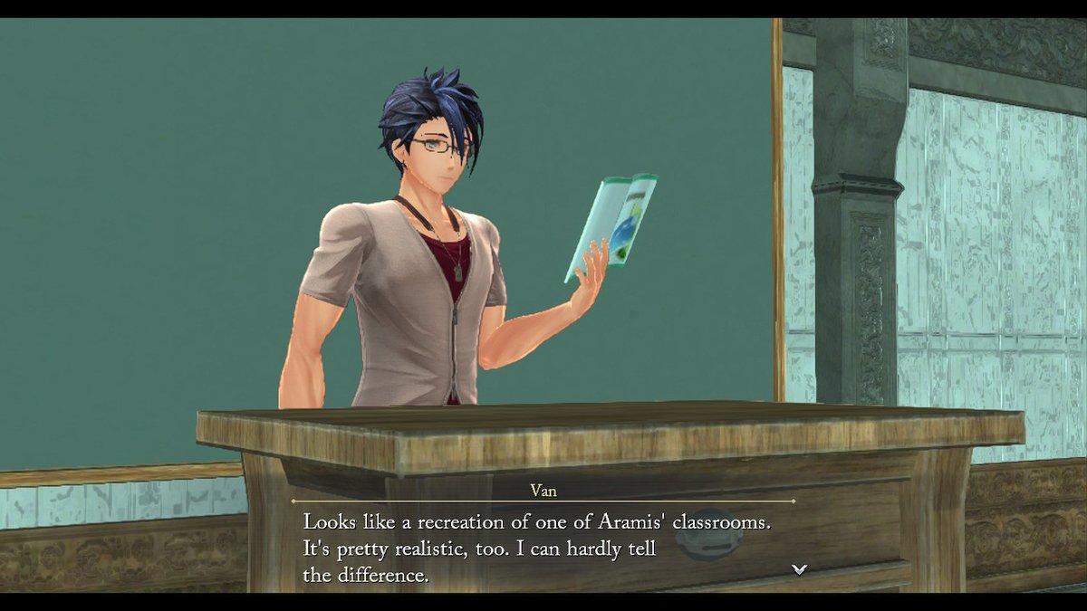 senny_mathis's tweet image. Van is rocking the glasses better than Rean ever did #SennyDaybreak2