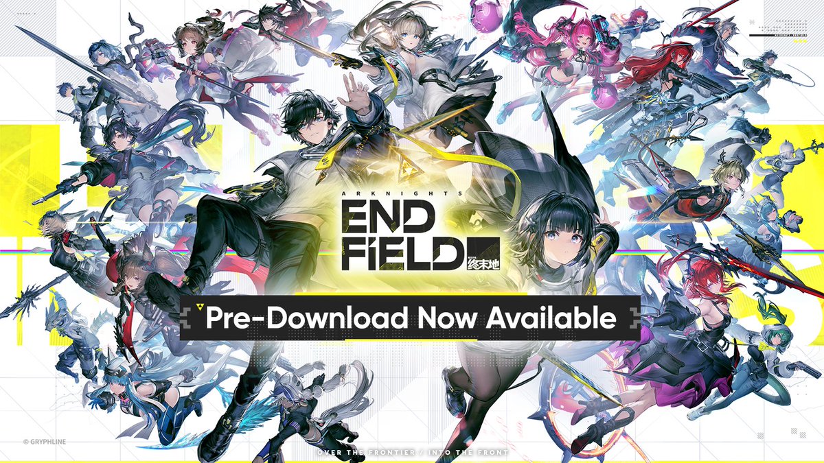 AKEndfield's tweet image. Arknights: Endfield Pre-Download Now Available

Dear Endministrator,
Arknights: Endfield pre-download is now available! You can download and install the game and its resources in advance. Due to the large download size, we recommend downloading over a stable Wi-Fi connection.…