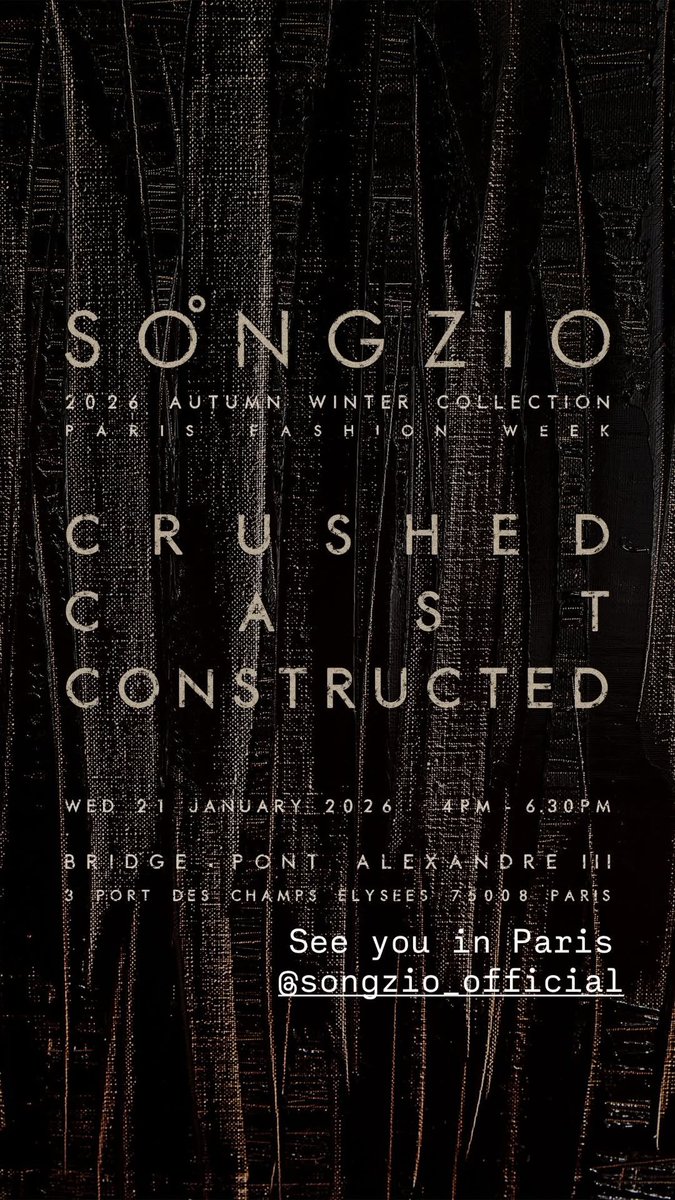 1024updates's tweet image. Seonghwa will attend the 'SONGZIO 2026 FW Show' for Paris Fashion Week on January 21

#ATEEZ #에이티즈 #SEONGHWA #SONGZIO