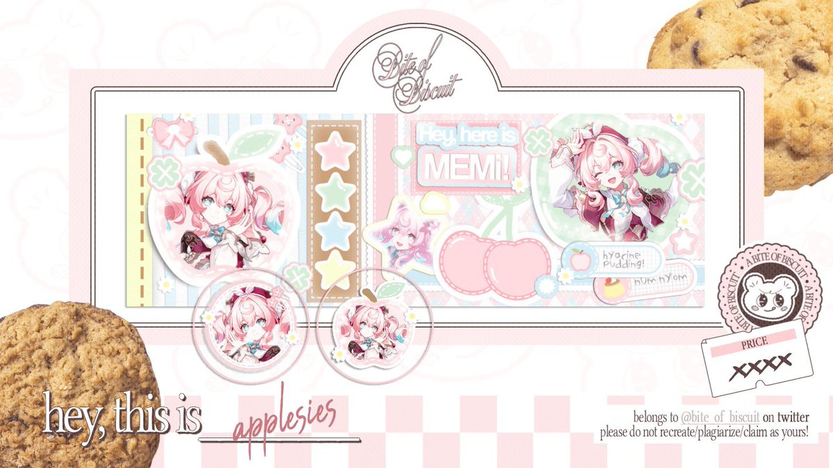 bite_of_biscuit's tweet image. Help repost please? Thank you! ♡ #zonauang 

Aku open kembali untuk semua katalog layoutku! ୧ ‧₊˚ 🍮🍎 ⋅ ☆ Available for both 2D &amp;amp; 3D. Di beberapa katalog kamu bisa pilih-pilih shapes yang kamu mau loh! :3

Bisa dipesan by DM! Selamat jajan ♡