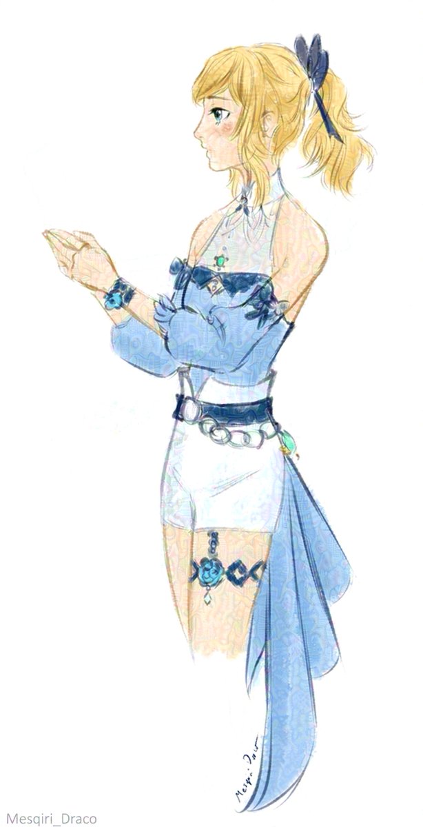 I wanted to draw cute ship art but I gave up half way so now you have Jean and her imaginary romance