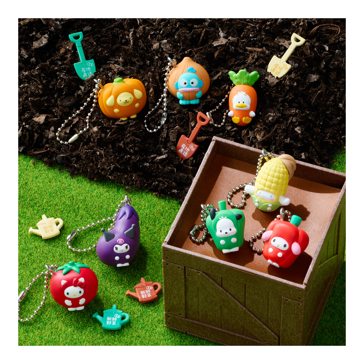 サンリオ　フルーツピックセット [レア・非売品] ⚠️新商品【予告】📣🆕／ バンダイ食玩『サンリオキャラクターズ