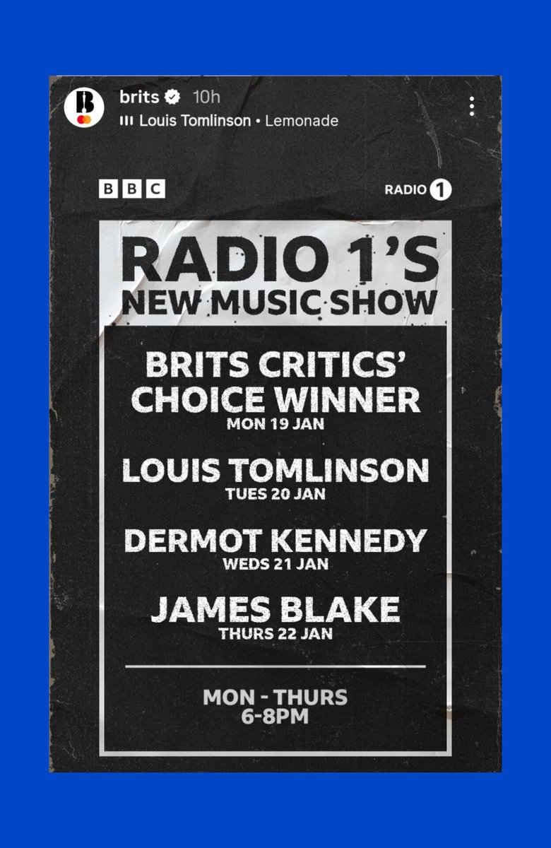 KStomska's tweet photo. Brits shared info about Louis's appearance at BBC Radio 1 💙
#LouisTomlinson #LT3Promo #HowDidIGetHere https://t.co/0fQFEBDt22