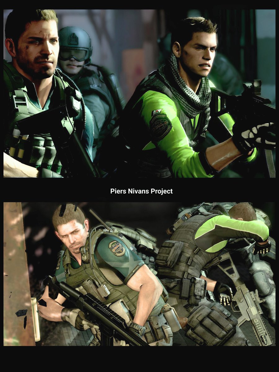 ✨BSAA Alpha Team✨💪

#PiersNivans #ChrisRedfield #Nivanfield #バイオハザード6
#ResidentEvil #REBHFun