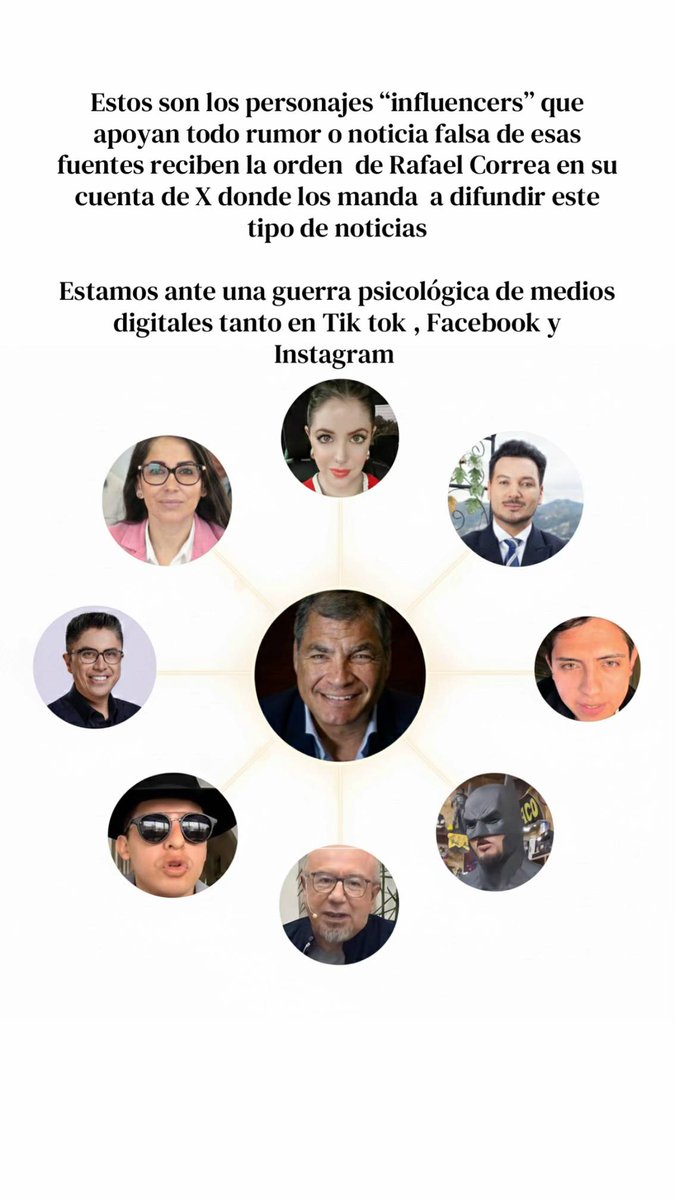 💥 URGENTE..!!  🇪🇨
Se revela quienes estarían atrás de las cuentas que difunden contenido falso en sumultaneo en diferentes redes sociales.

Miles de millones de dólares se estarían destinando para la viralidad de contenidos con mucha fake news.