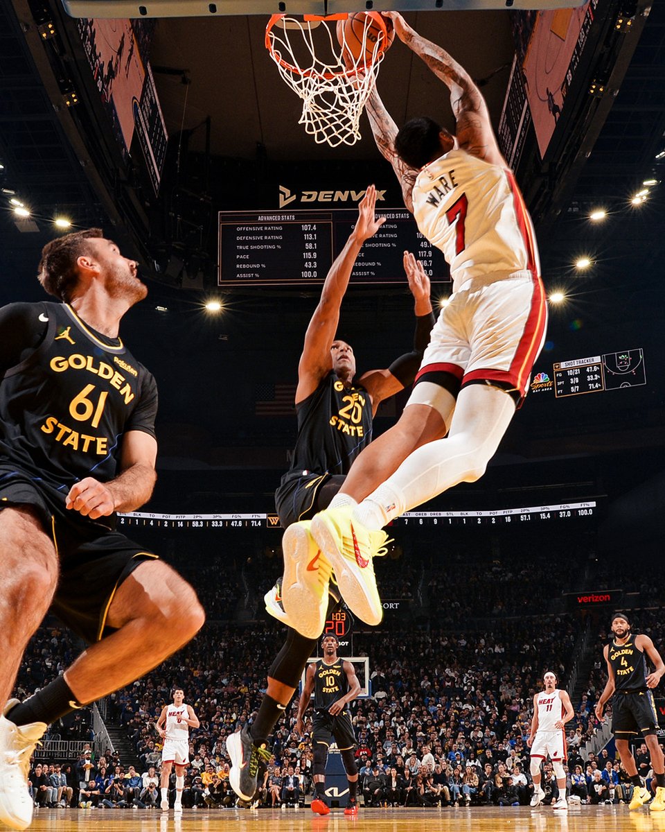 MiamiHEAT's tweet photo. This shot 🤯 https://t.co/b15DxqwPgW