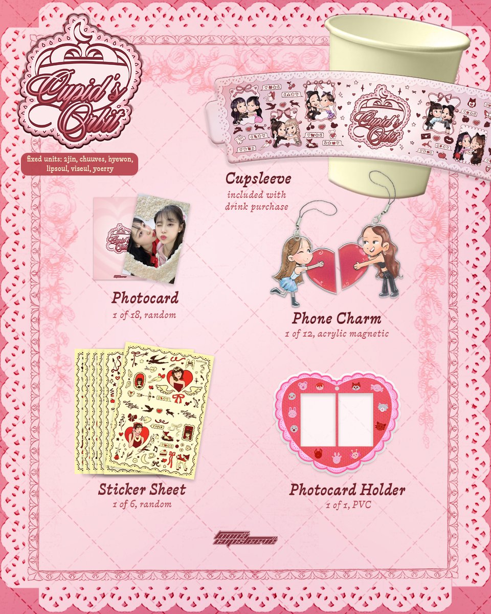 loona cupsleeve events! tweet media