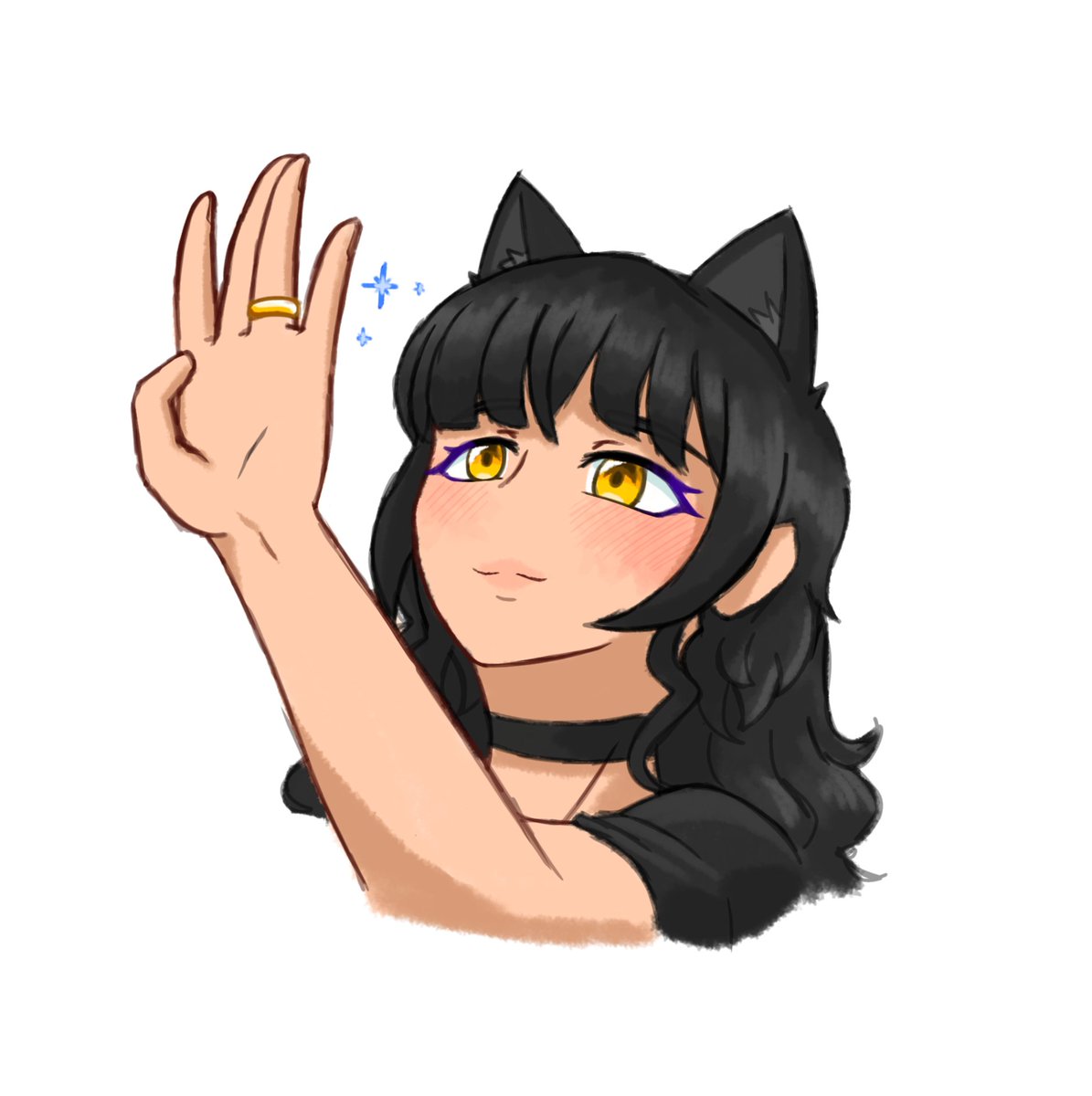 THERE'S STILL TIME HAPPY BIRTHDAY BEST GIRL 
#rwby #blakebelladonna
