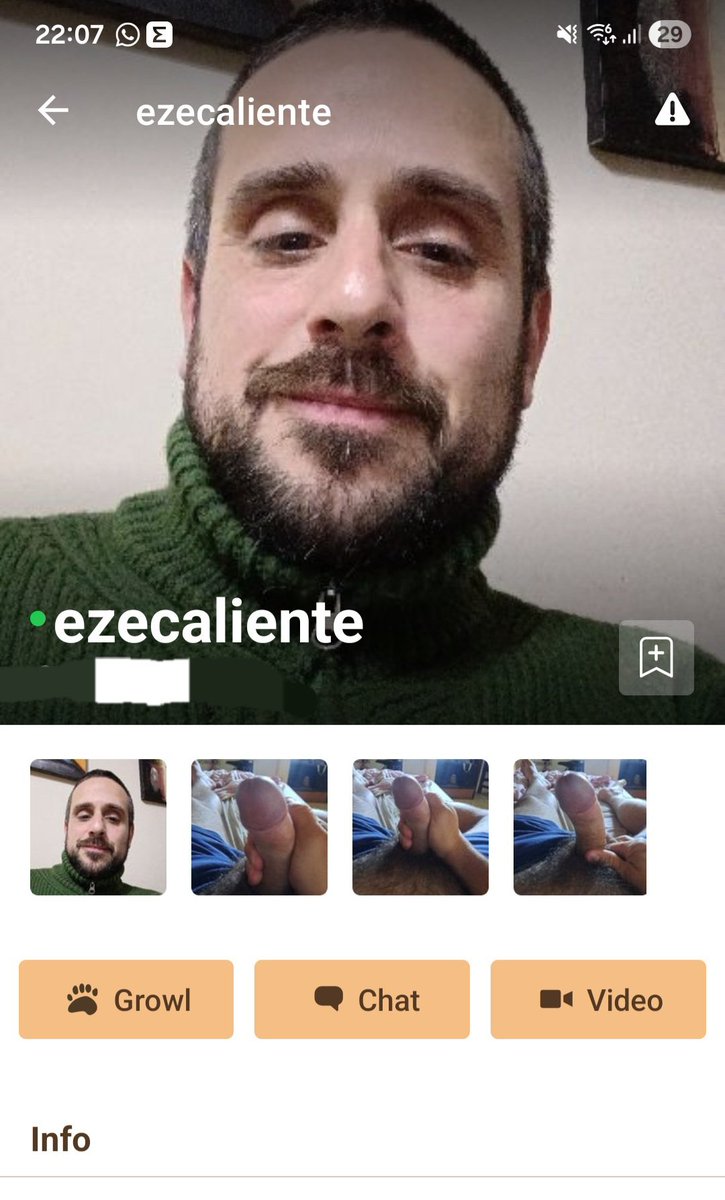 Cuidado con este enfermo que se ve q no entiende un no y despues te manda sms super violentos porque lo bloqueas de todos lados